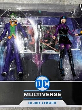 DC Multiverse The Joker & Punchline 7” Action Figure 2-Pack McFarlane Toys